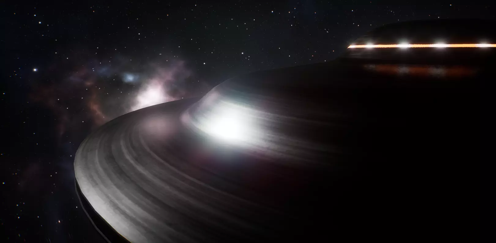 UFO Game-Ready Sci Fi 3D Model with Rig and Animation Low-poly 3D model_17