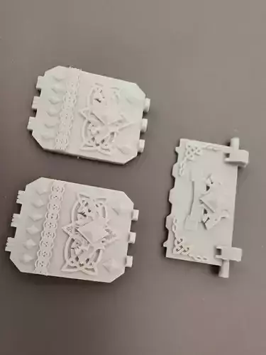 Space Vikings ground pounder doors - Morkai