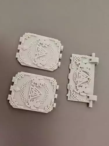 Space Vikings Groundpounder doors Valknut