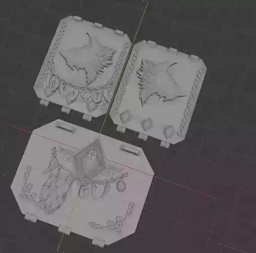 Space Vikings flying space tank repulsor doors - Fancy Wolf