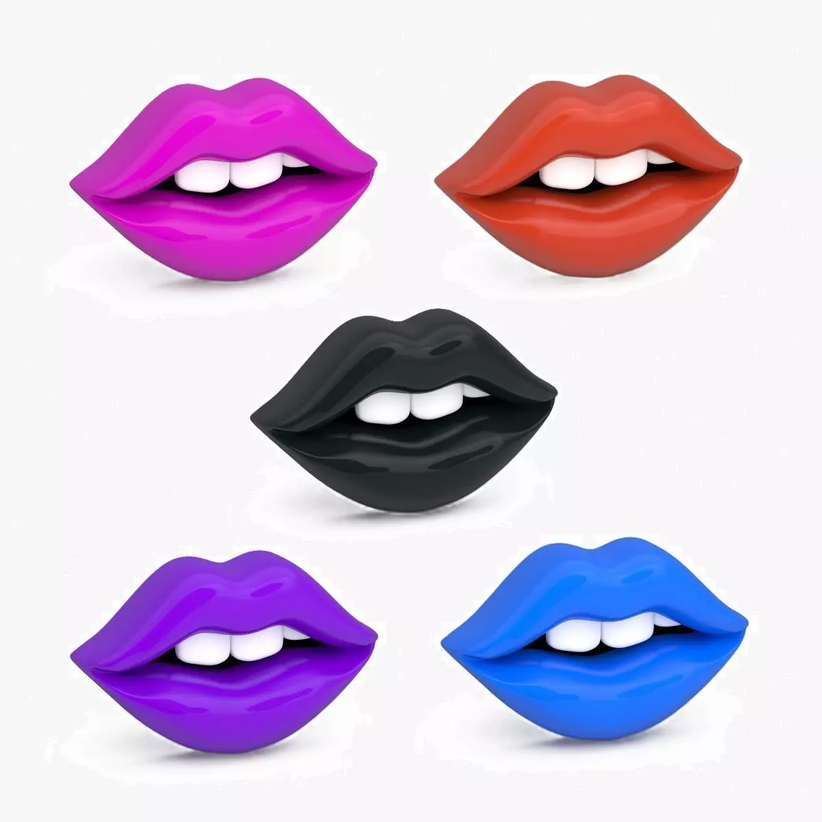 lips with teeth Collection _0