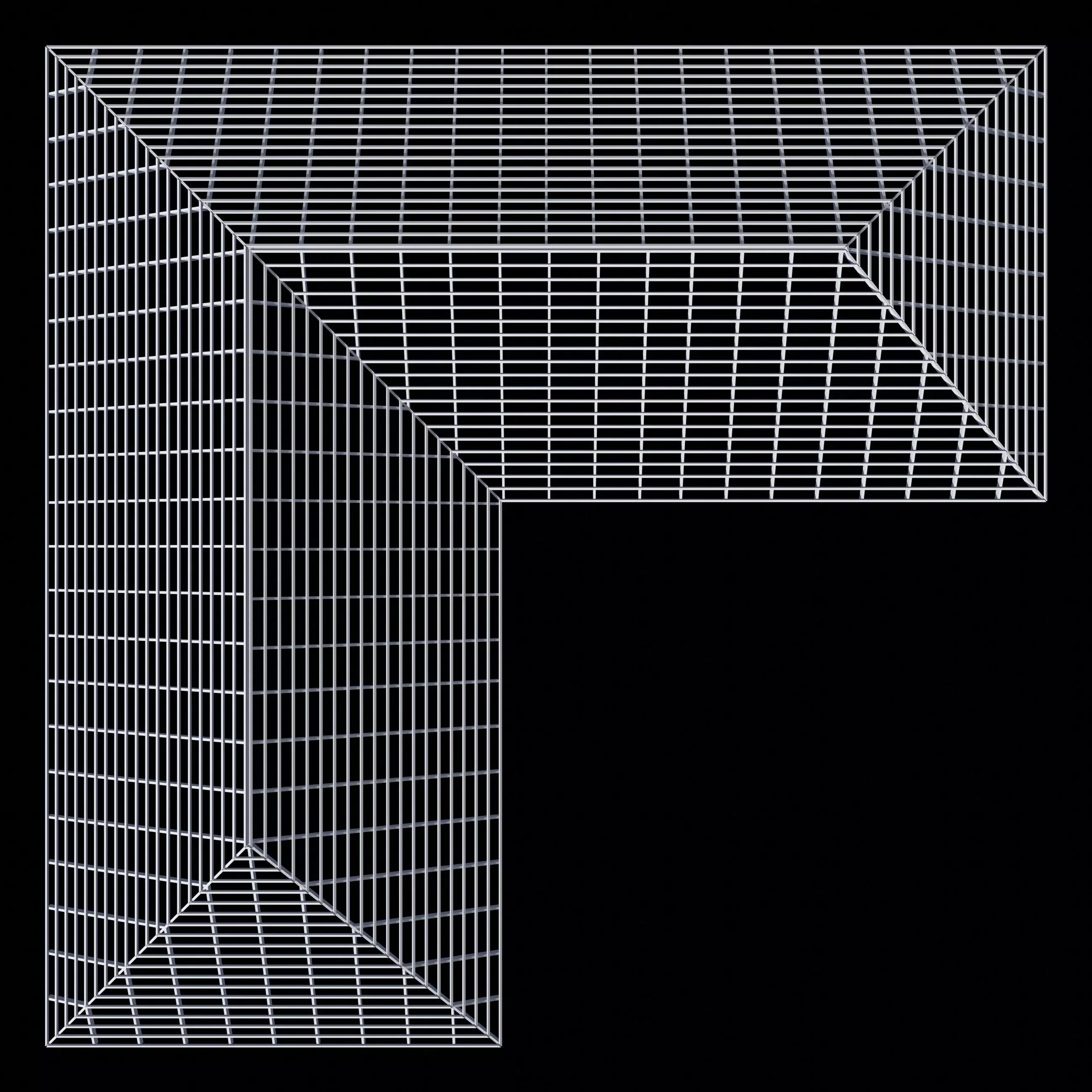 Roof structure 25O13 3D model_1