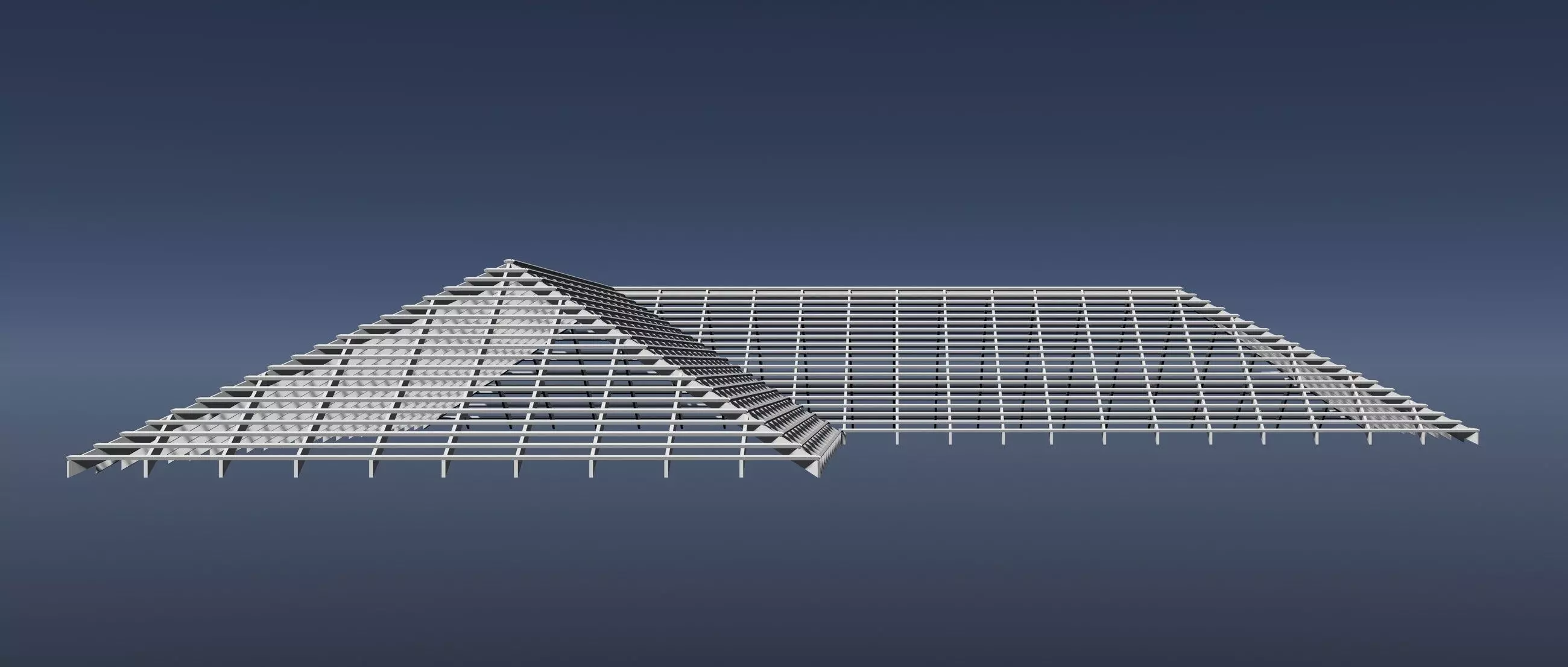Roof structure 25O13 3D model_2