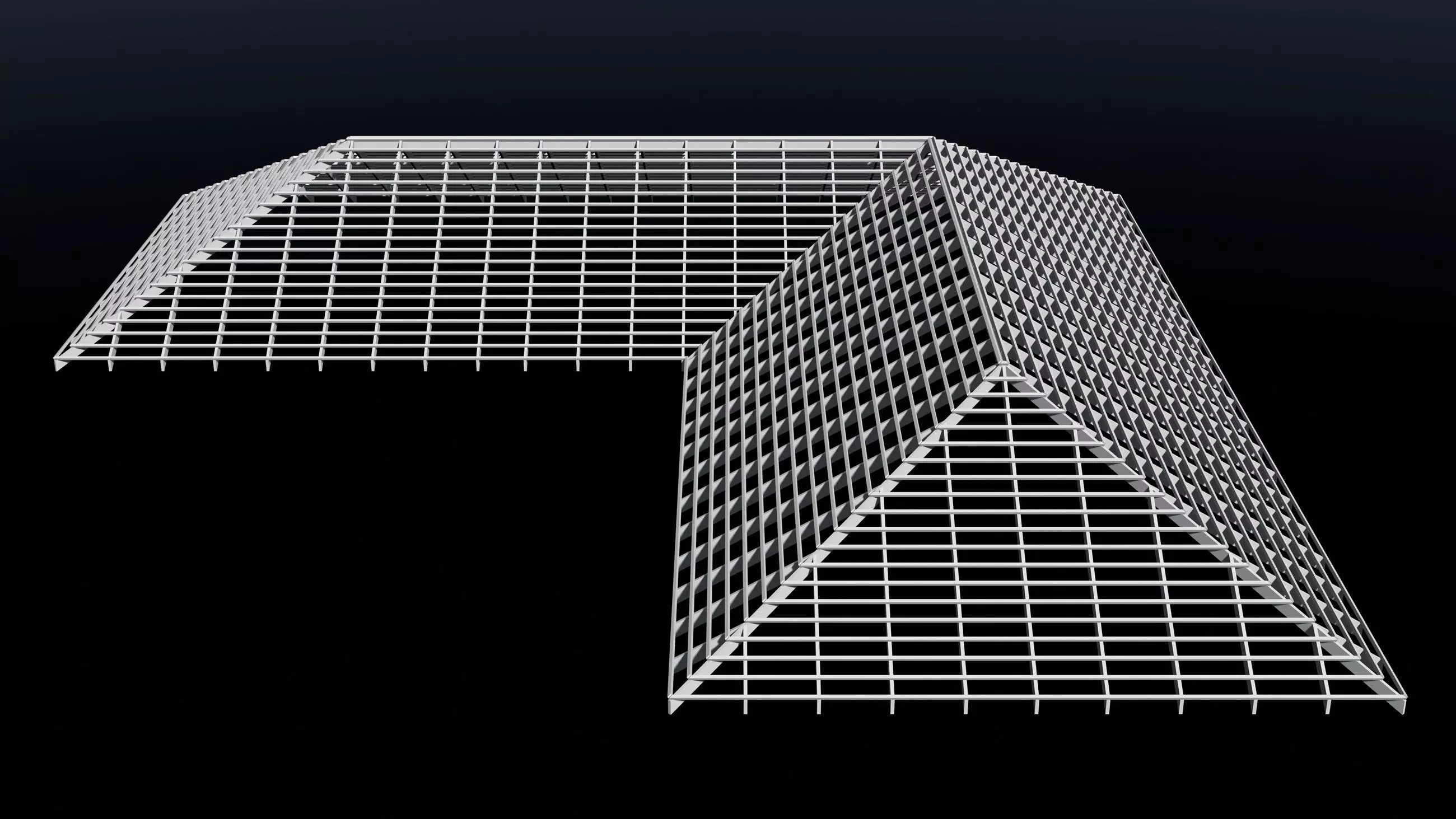 Roof structure 25O13 3D model_0