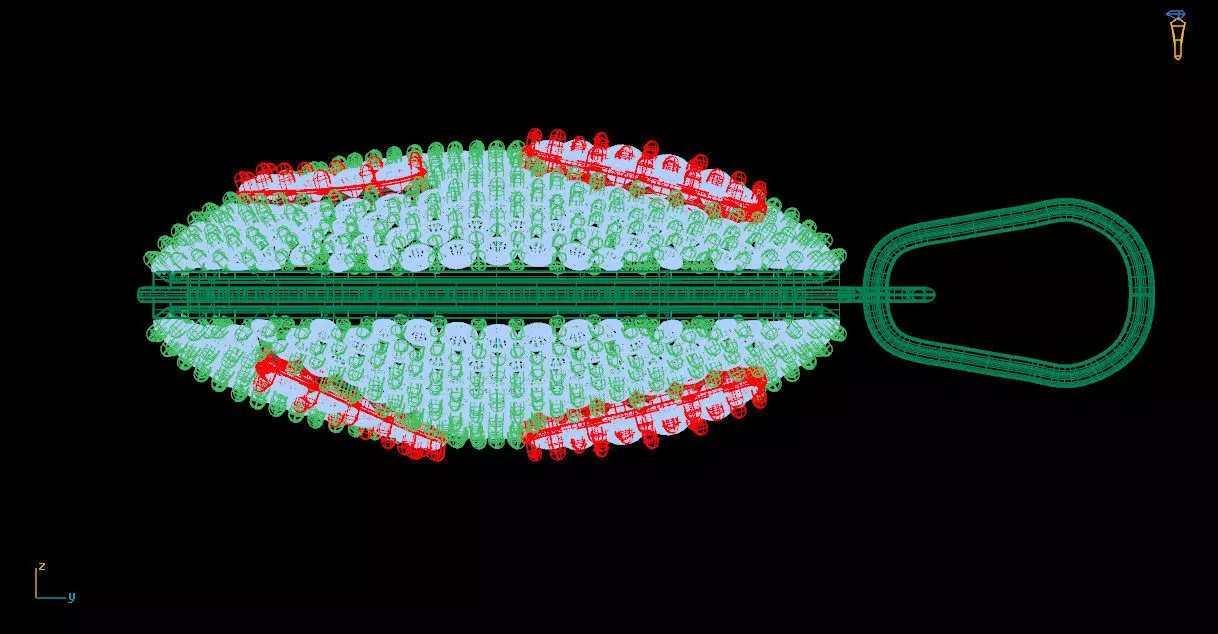 Double Sided Smile Pendant Hip Hop Jewelry 3D Print Model STL 3D print model_9