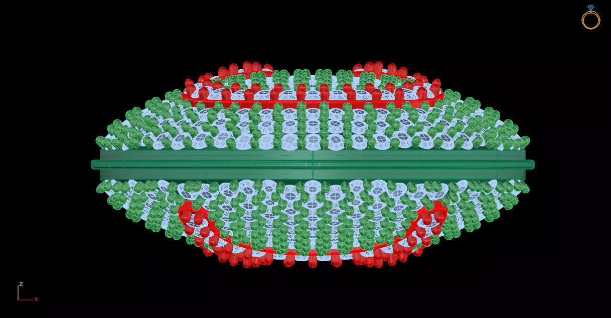 Double Sided Smile Pendant Hip Hop Jewelry 3D Print Model STL 3D print model_8