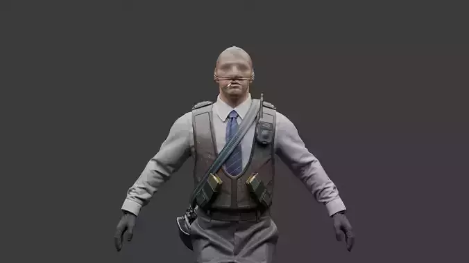 NUMBER K - CS2 Free 3D model