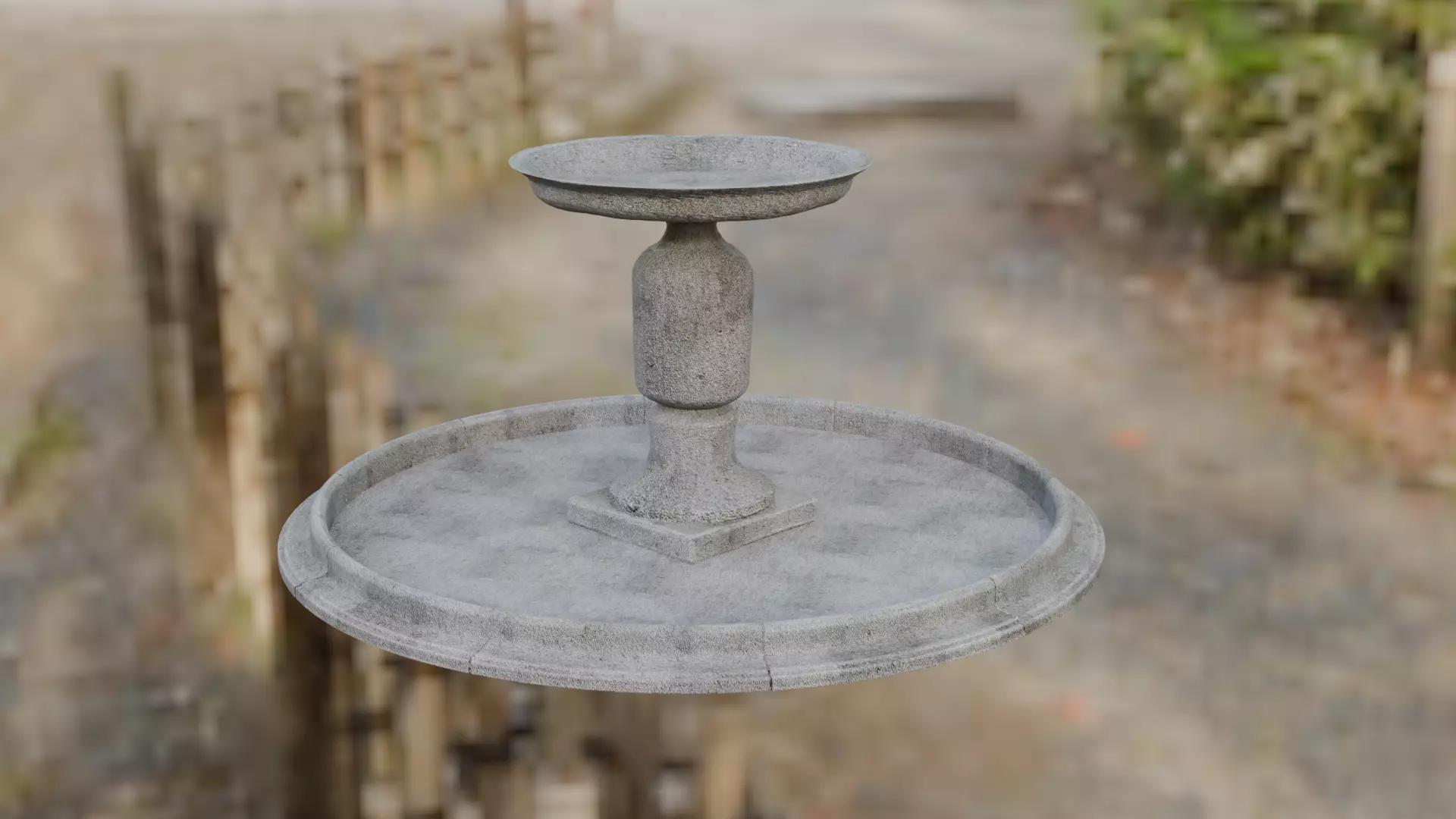 Fountain Stone Free 3D model