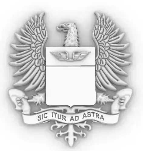 Escudo Fuerza Aerea Colombia 3D print model