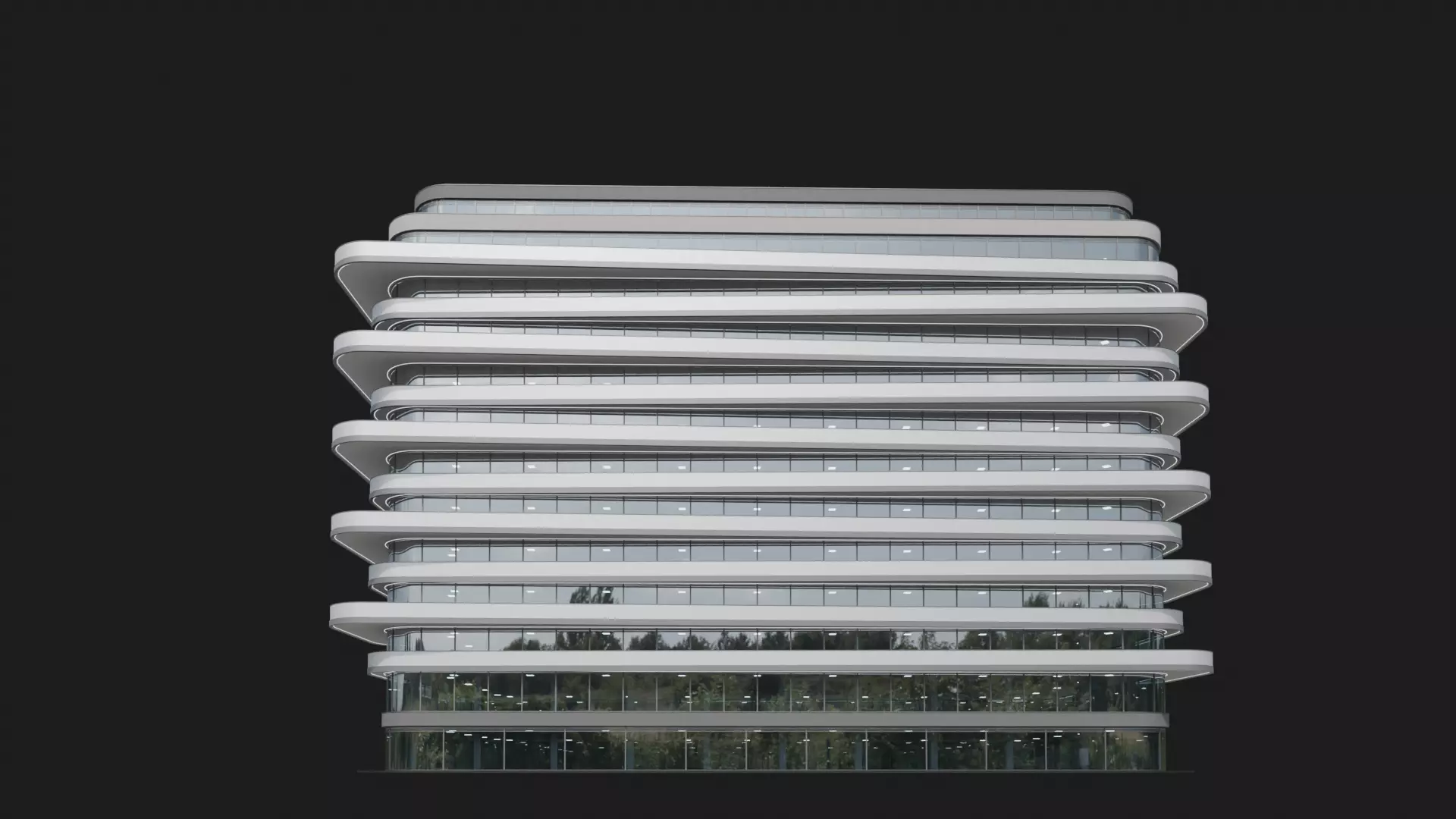 Luminos Tower 3D model_1