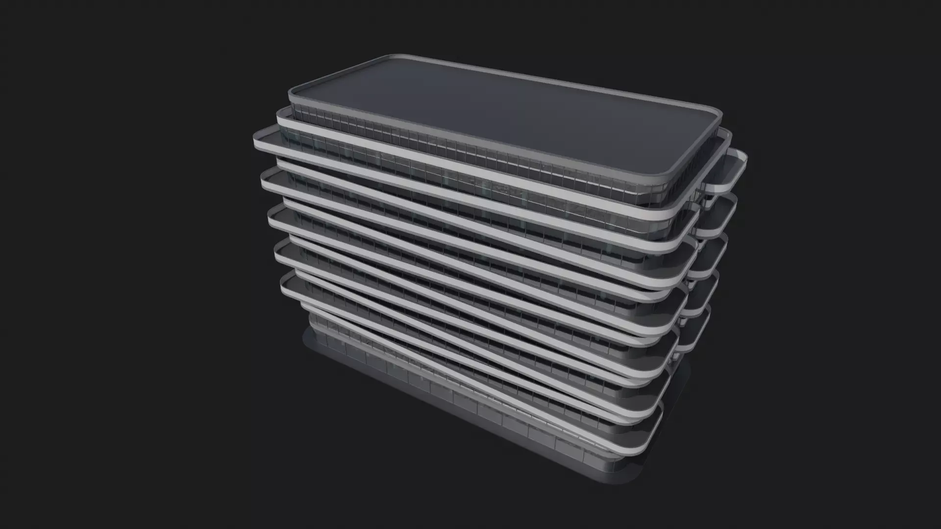 Luminos Tower 3D model_3