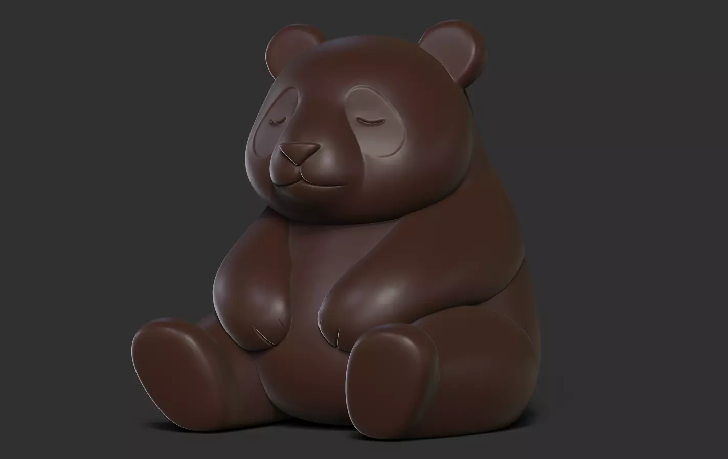 Panda 3D print model_17