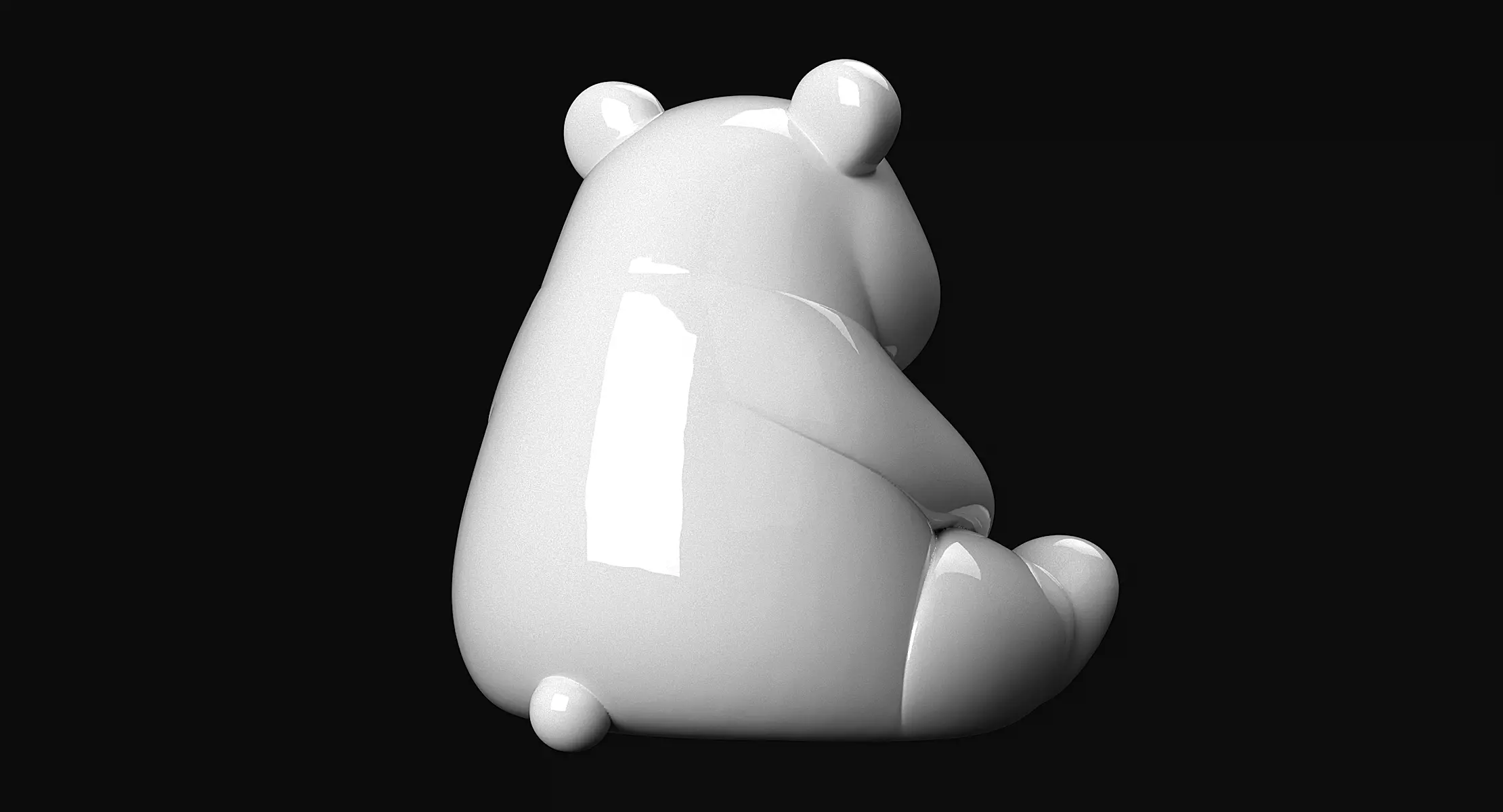 Panda 3D print model_5