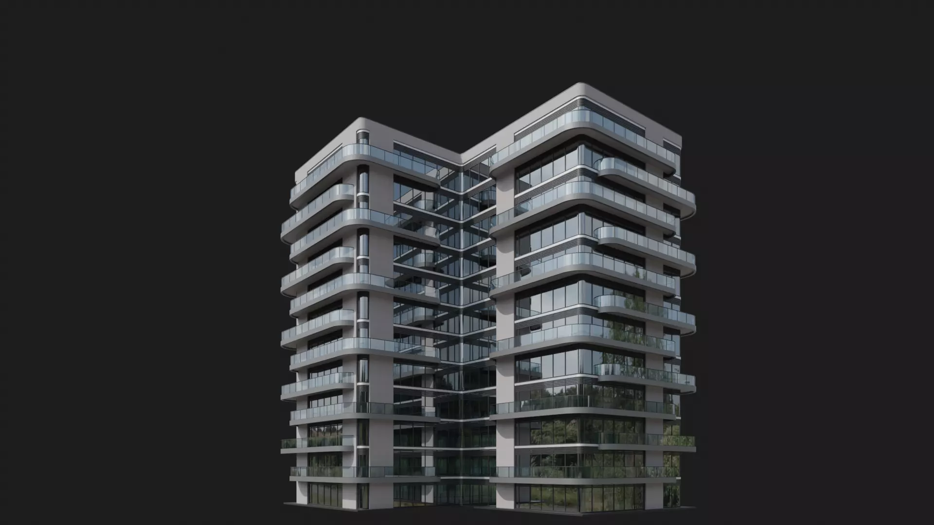 Skyline Residences 3D model_0