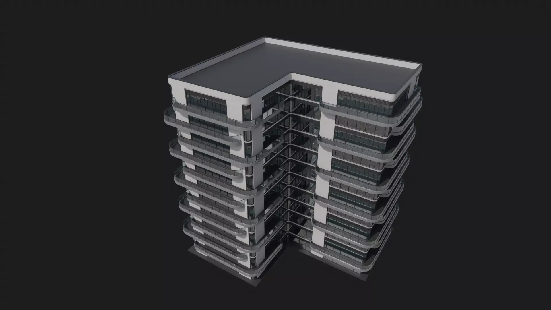 Skyline Residences 3D model_3