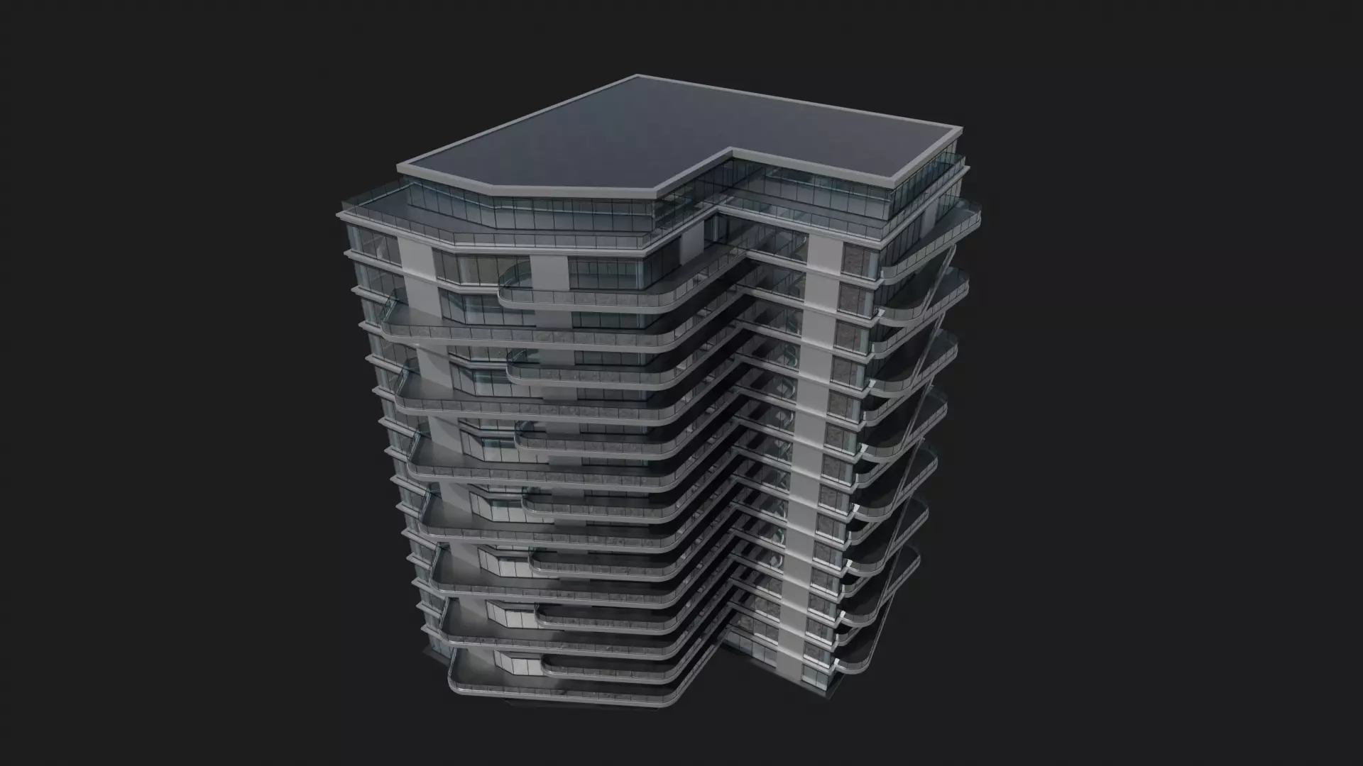 Vortex Tower 3D model_6