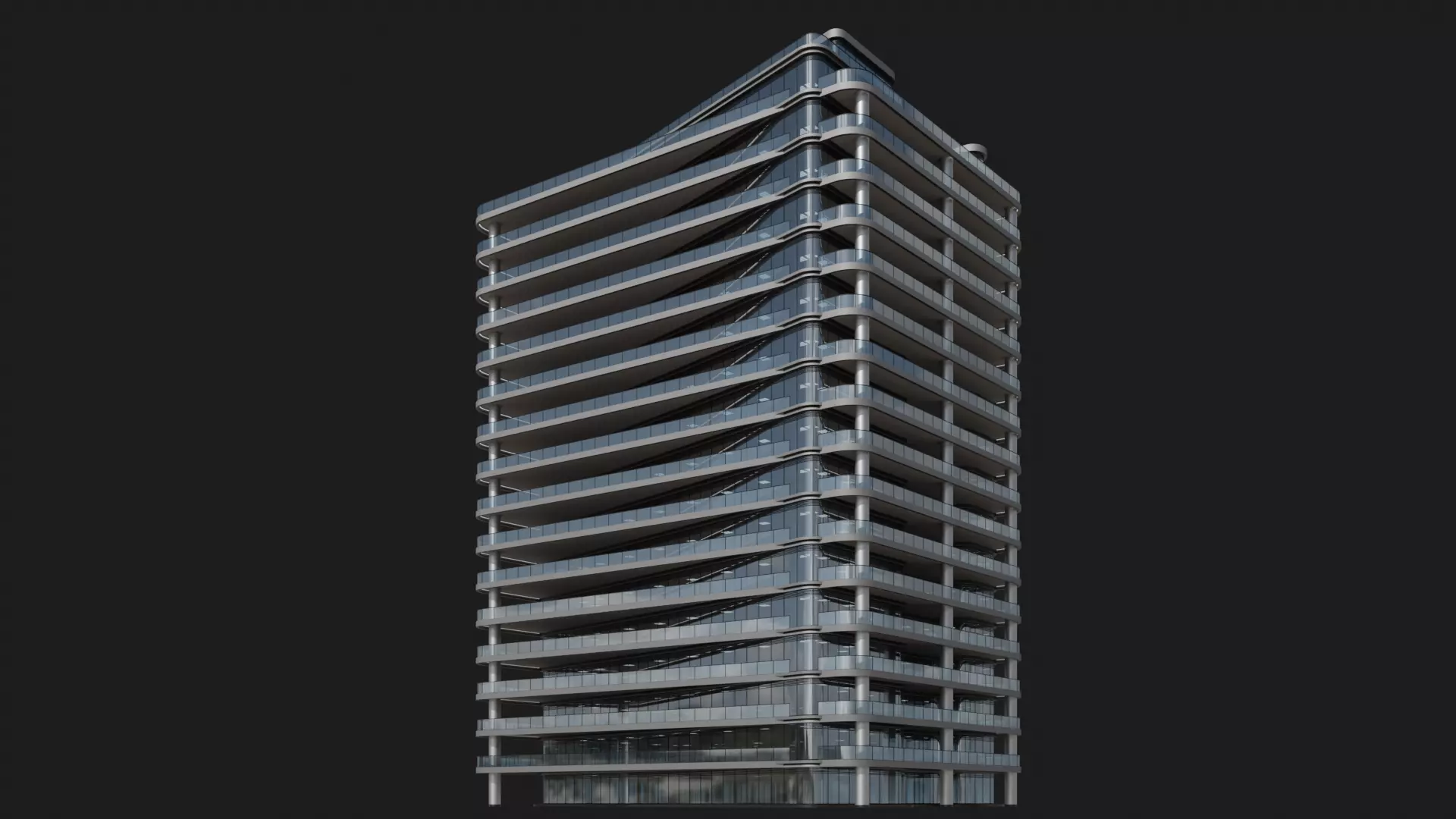 Skywave Tower 3D model_3