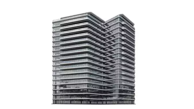 Futuristic Glass Tower