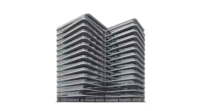 Parametric Glass Office Tower
