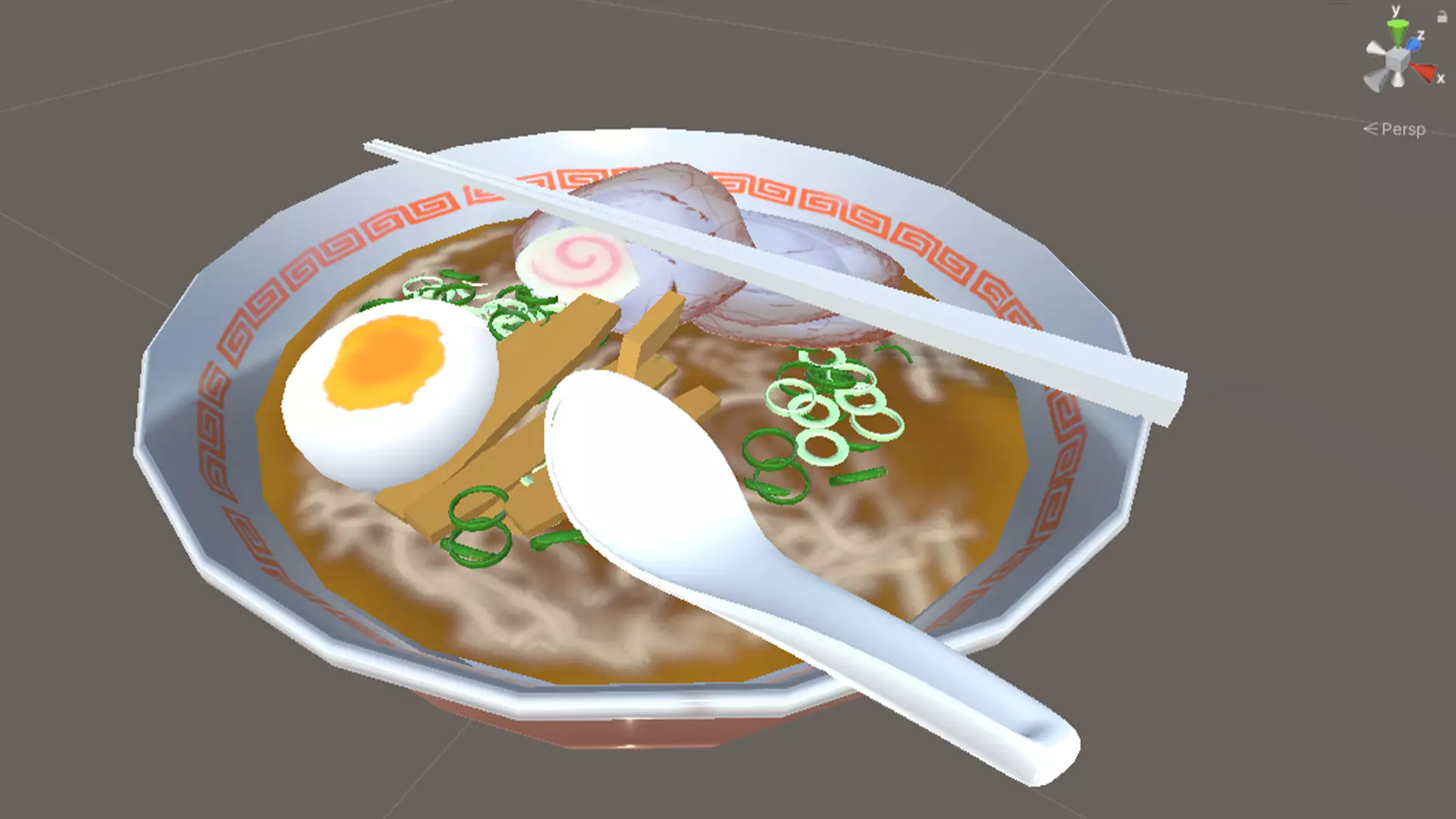 Japanese food Ramen 3D model 3D model_2