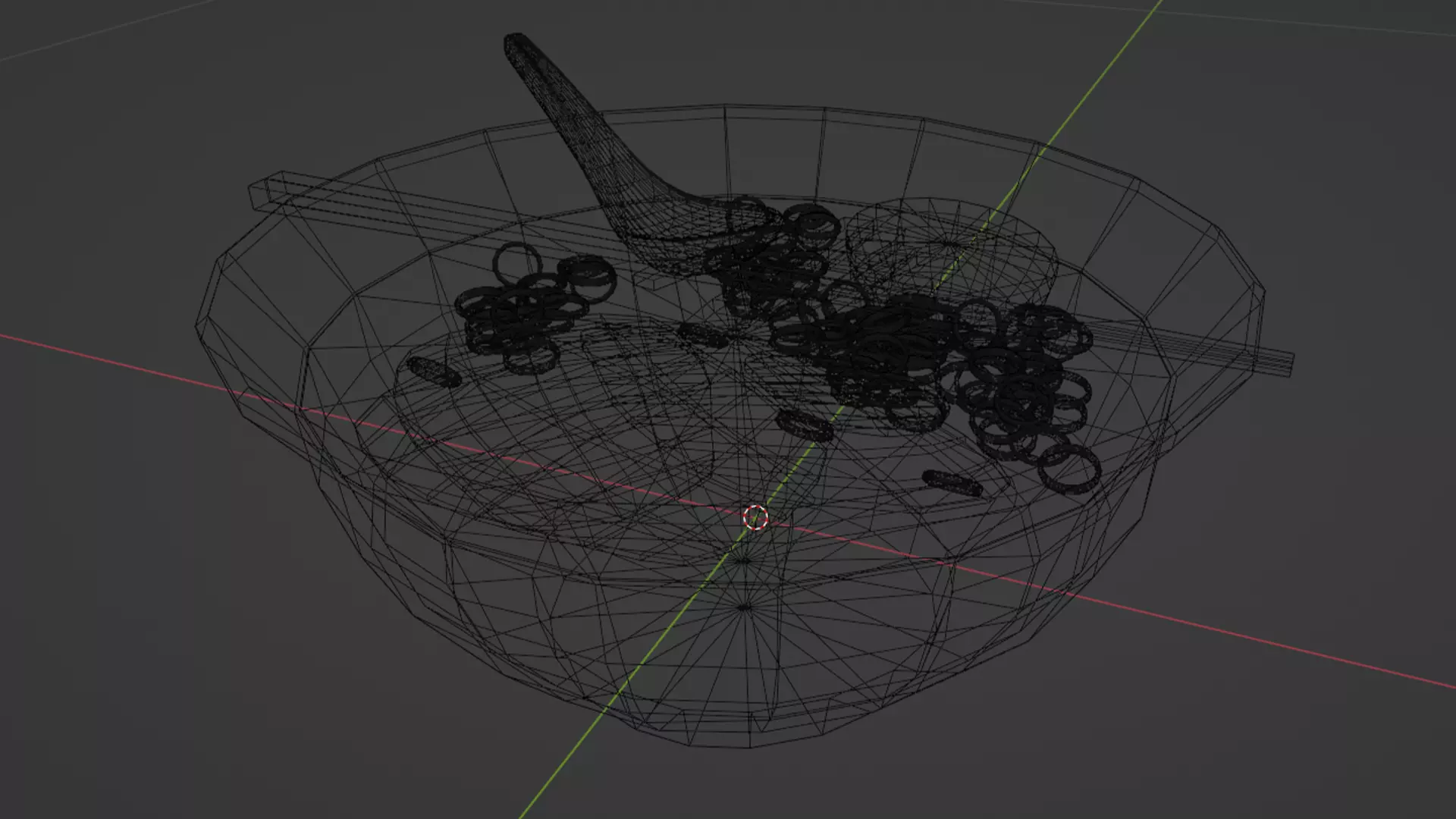 Japanese food Ramen 3D model 3D model_3