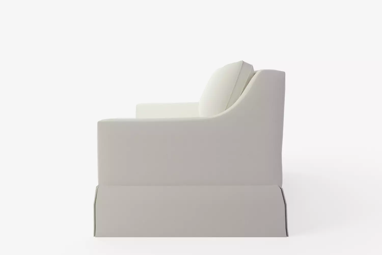 York Slope Arm Slipcovered Sofa 3D model_7