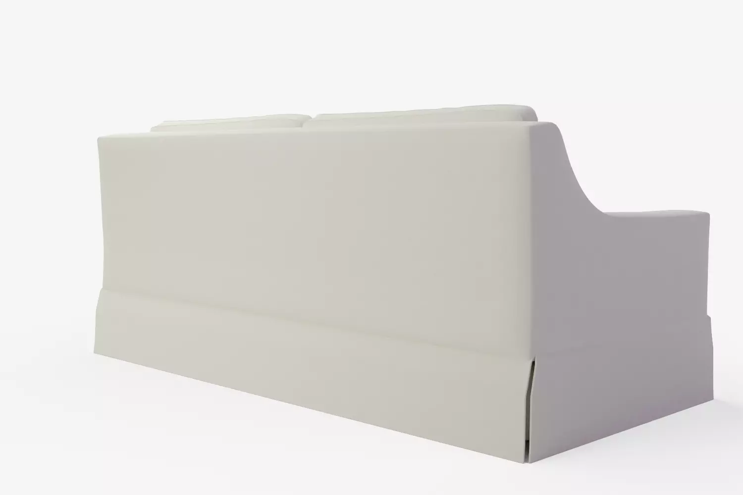 York Slope Arm Slipcovered Sofa 3D model_4