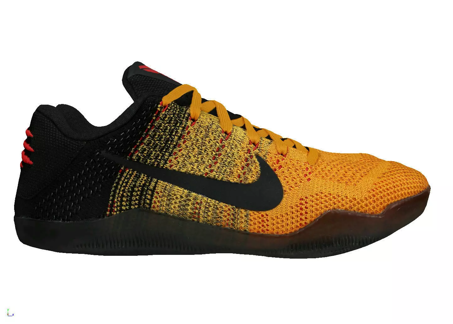 Nike Kobe 11 Elite Low Bruce LEE Low-poly 3D model_2