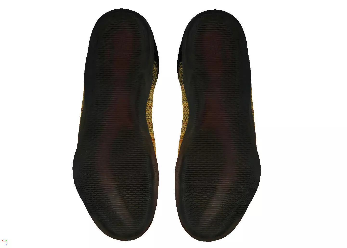 Nike Kobe 11 Elite Low Bruce LEE Low-poly 3D model_7