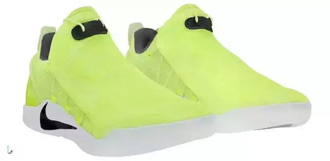 Nike Kobe A D  NXT Volt Low-poly 3D model
