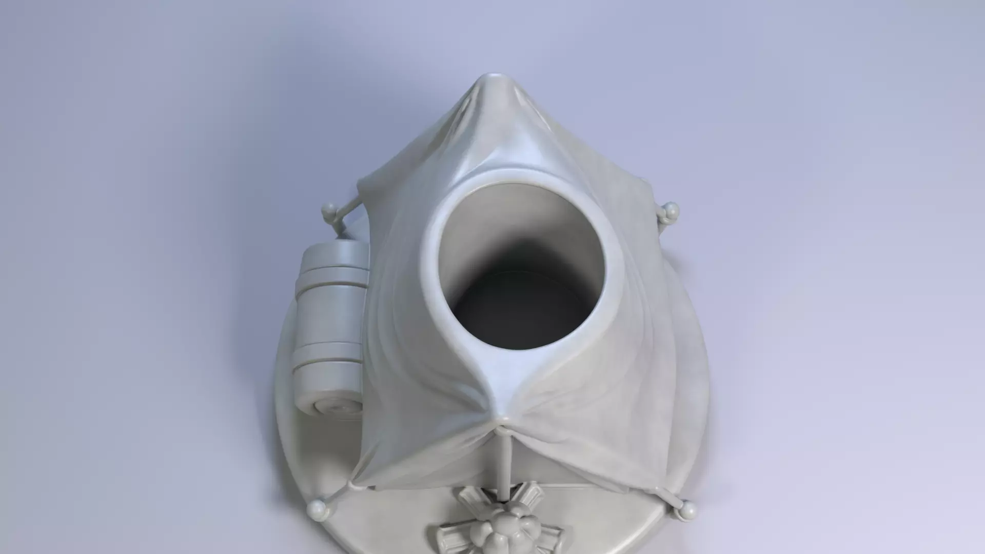 Camping Tent Pen Holder Wilderness Desk Organizer STL File 3D 3D print model_8