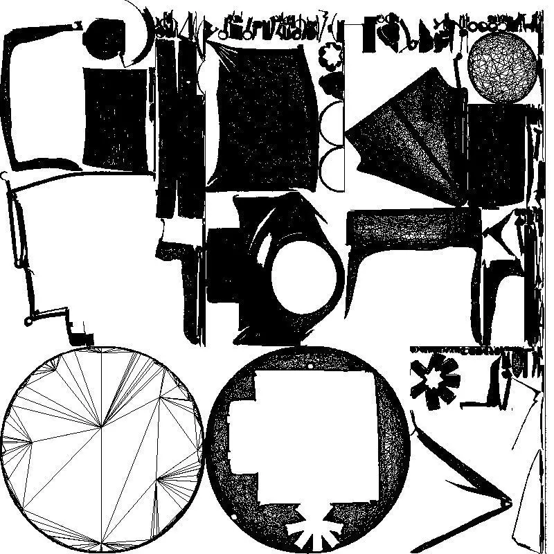 Camping Tent Pen Holder Wilderness Desk Organizer STL File 3D 3D print model_12