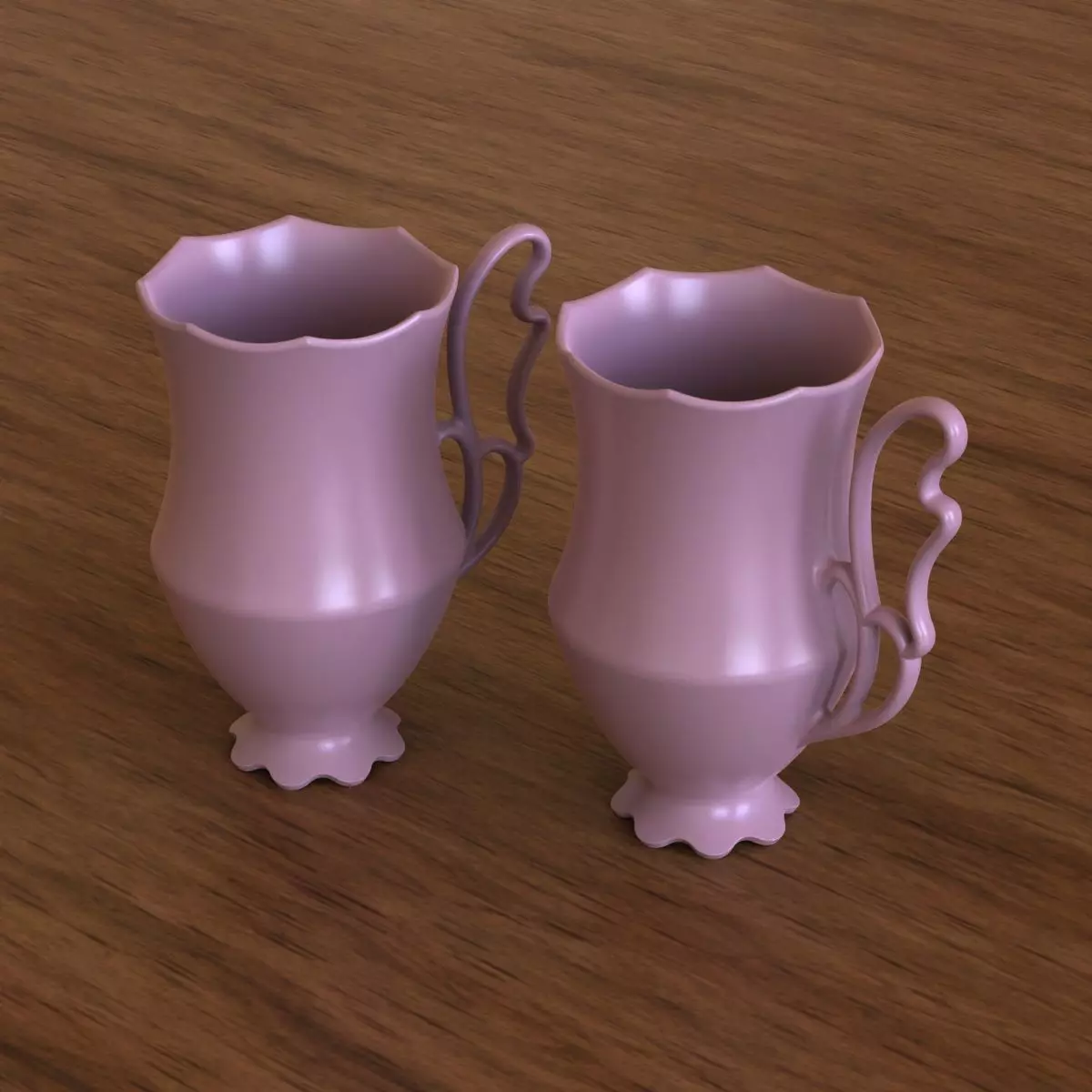 Printable Fancy Cup 3D print model_2