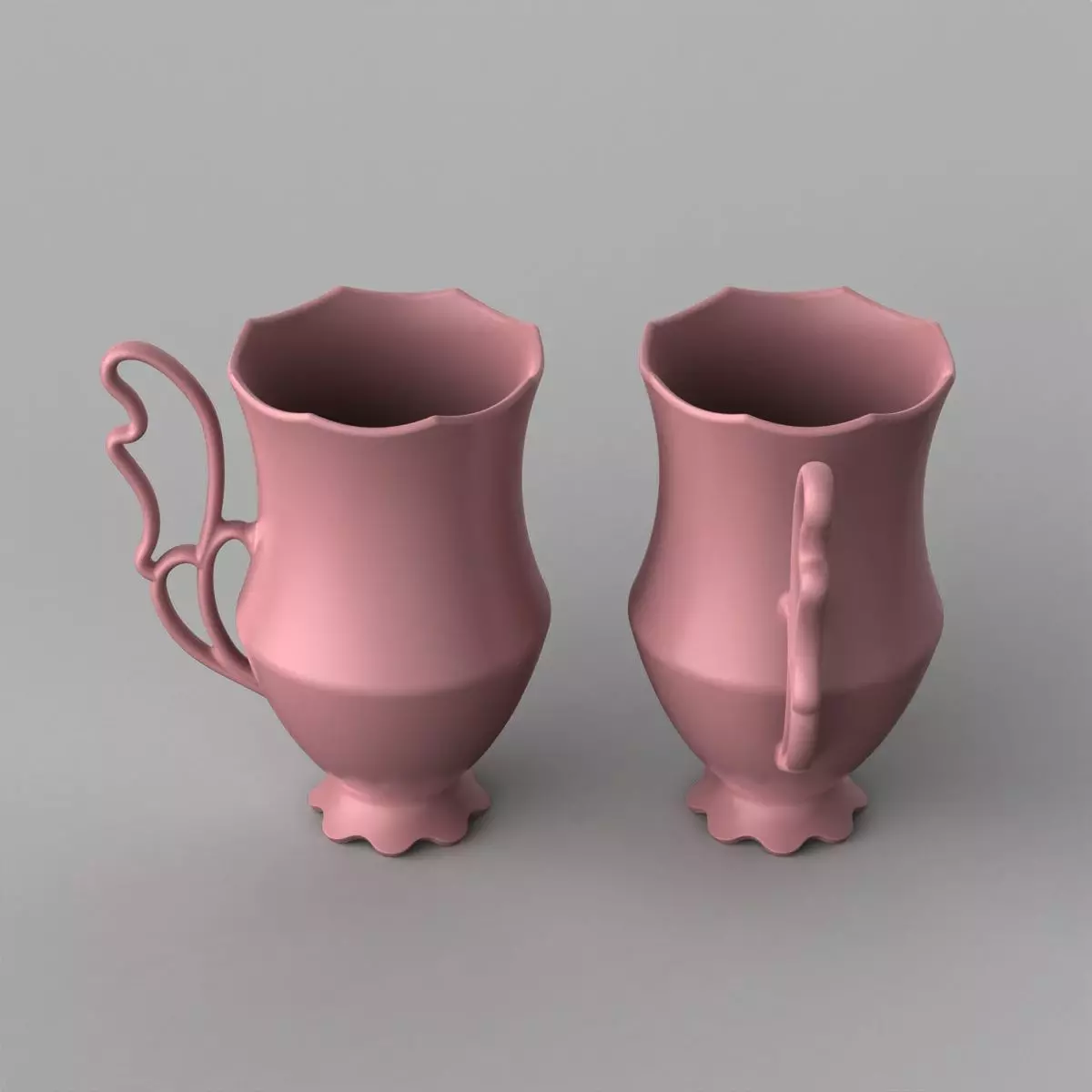 Printable Fancy Cup 3D print model_8