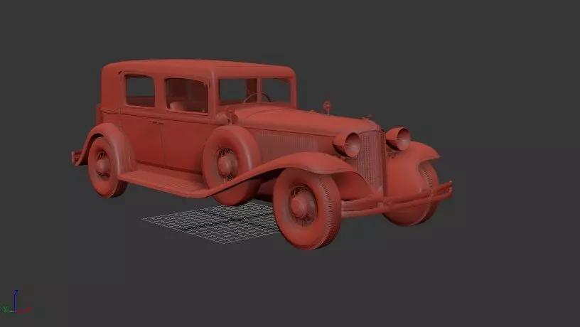 Chrysler Imperial Mk2 Close Coupled Sedan 1931 3D print model