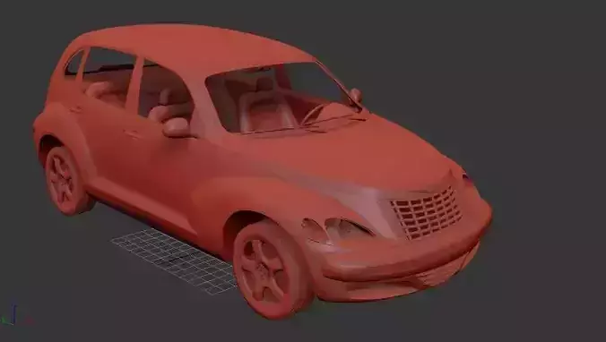 Chrysler PT Cruiser hatchback 2007 3D print model