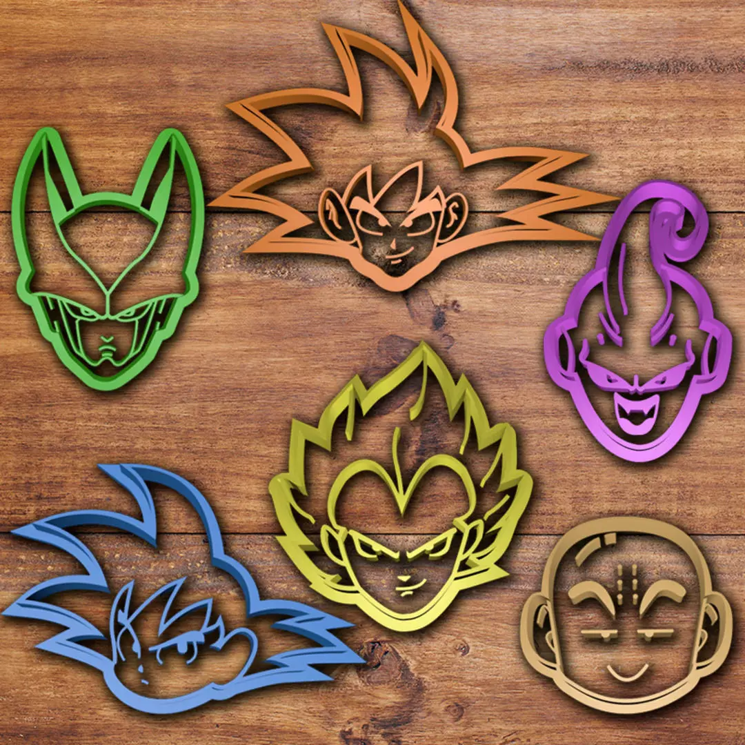Cookie Cutter - Dragon Ball Z 3D print model