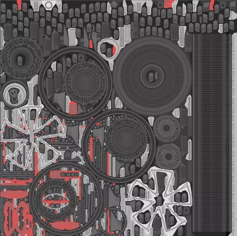 Audi RS7 Sportback 2020  Low-poly 3D model_15