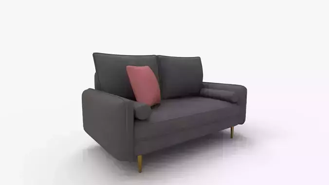 Modway Revive Upholstered Fabric Sofa 3D model