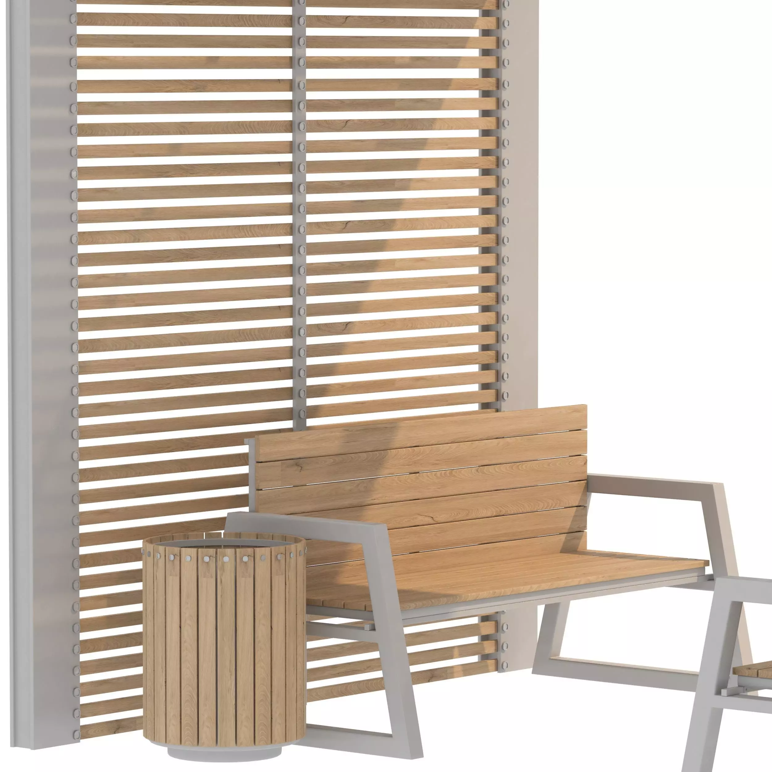 Urban Furniture 09 3D model_3