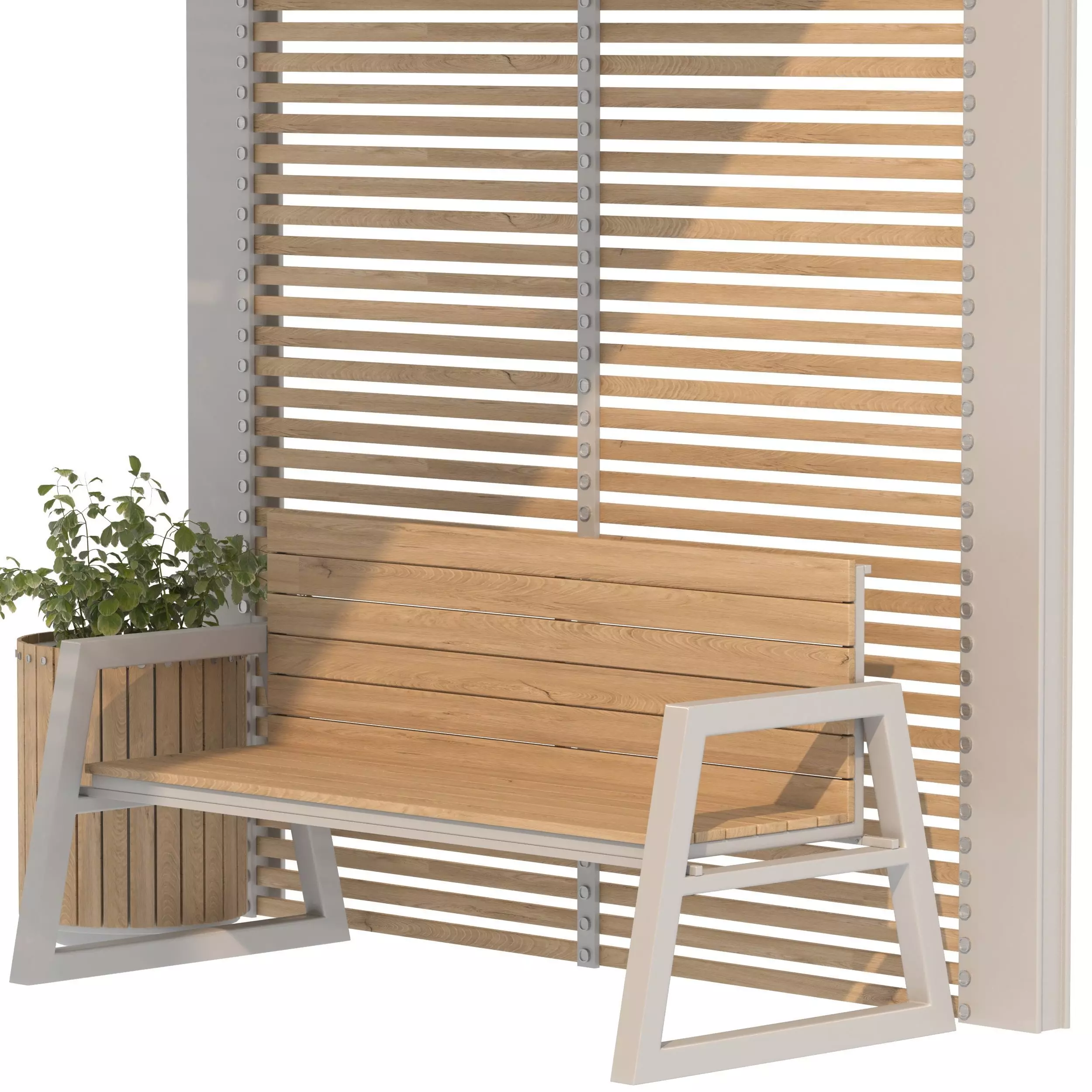 Urban Furniture 09 3D model_4