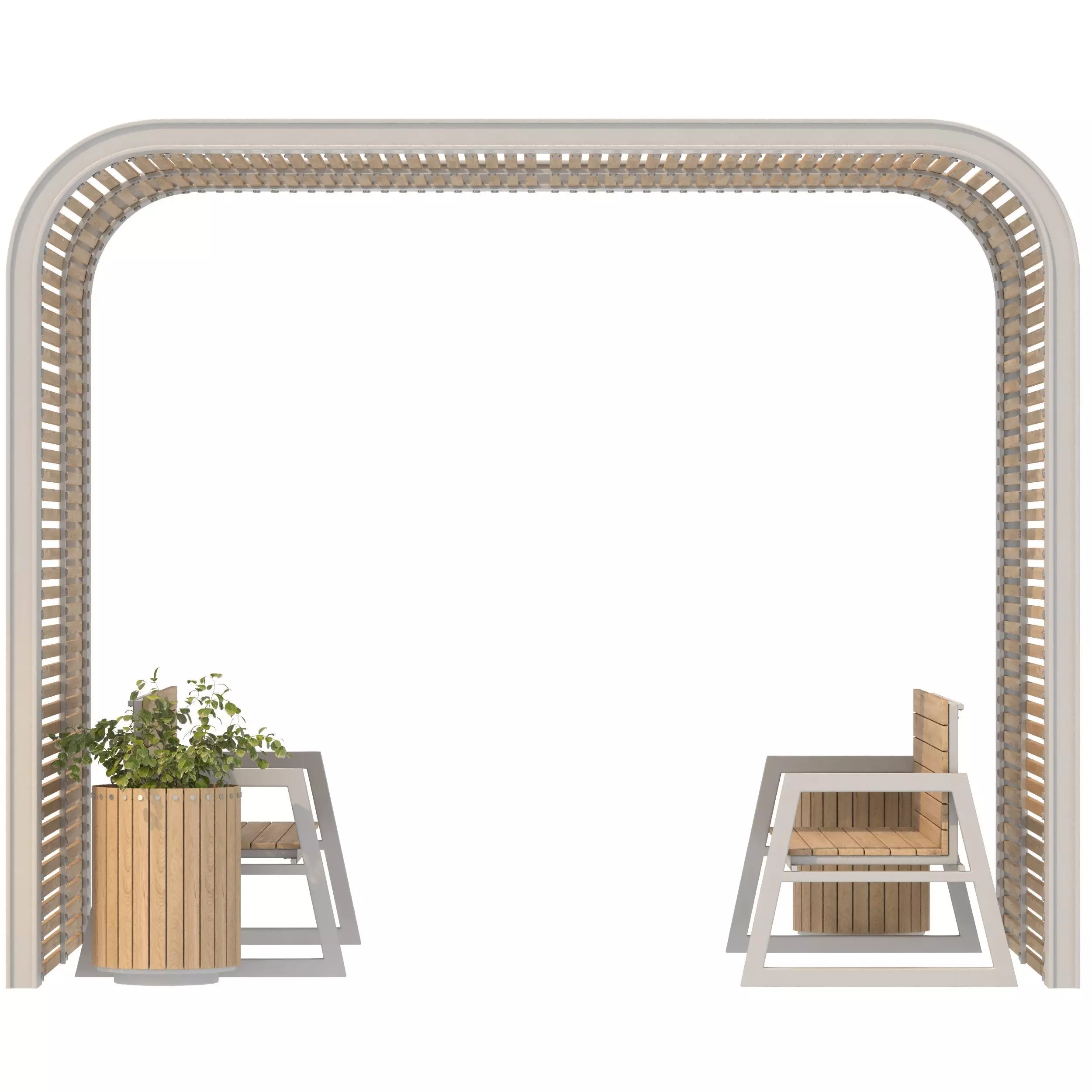 Urban Furniture 09 3D model_1