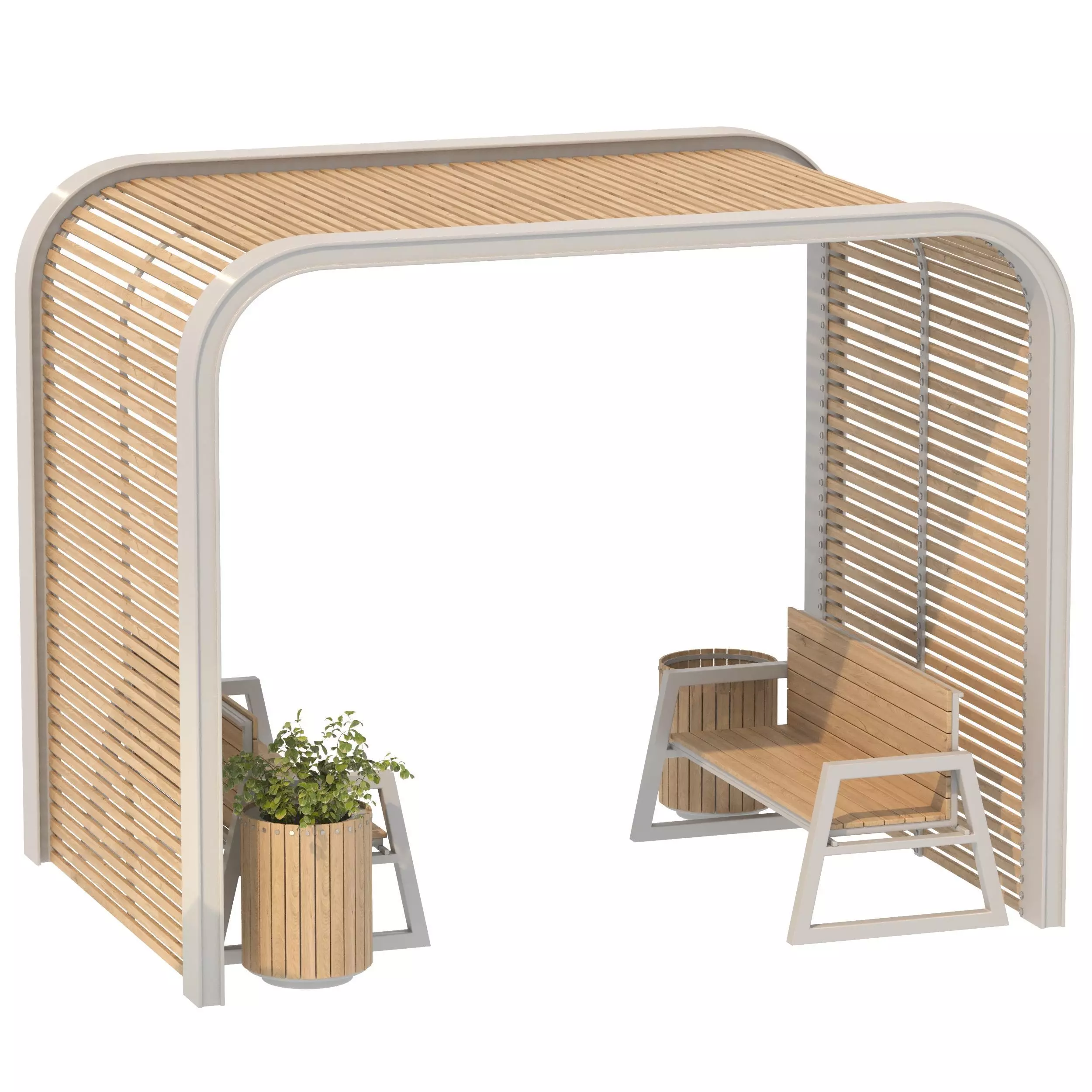 Urban Furniture 09 3D model_0