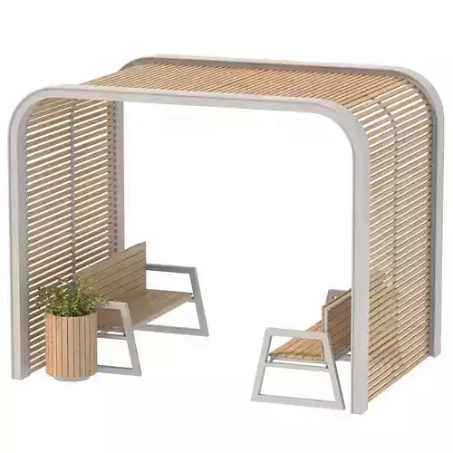Urban Furniture 09 3D model 3