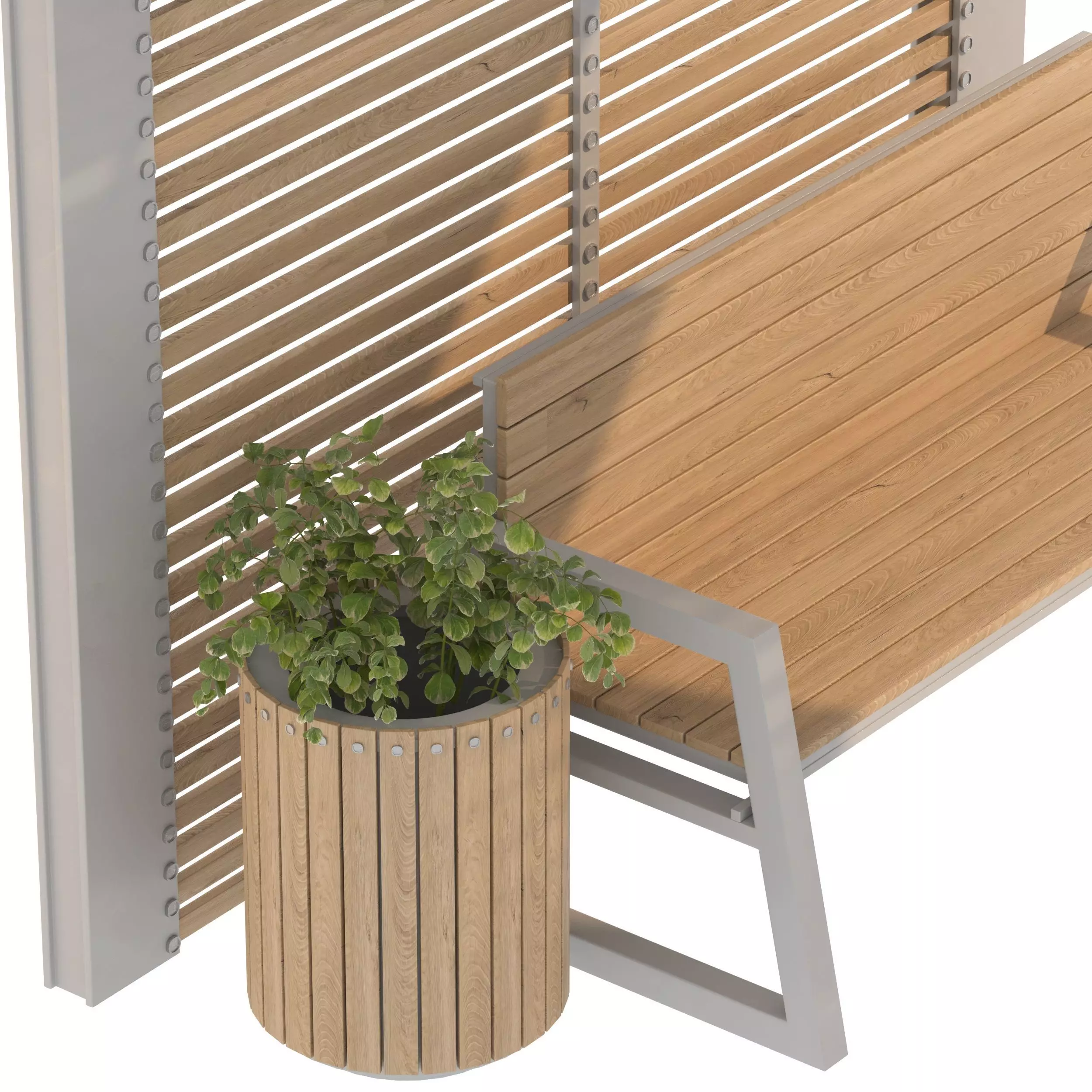 Urban Furniture 09 3D model_5