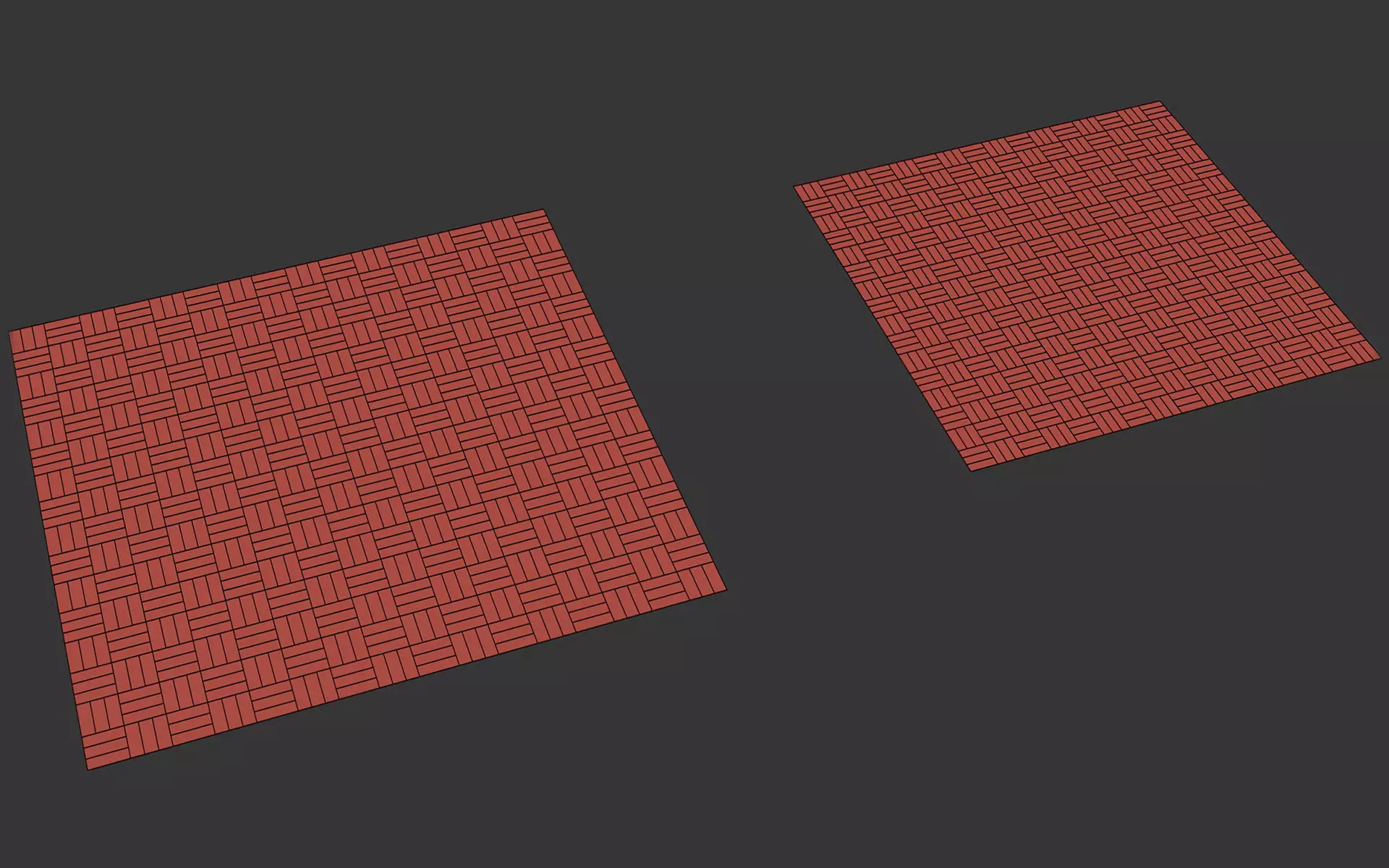 Parquet - Laminate - Wooden floor 2 in 1 Low-poly 3D model_13