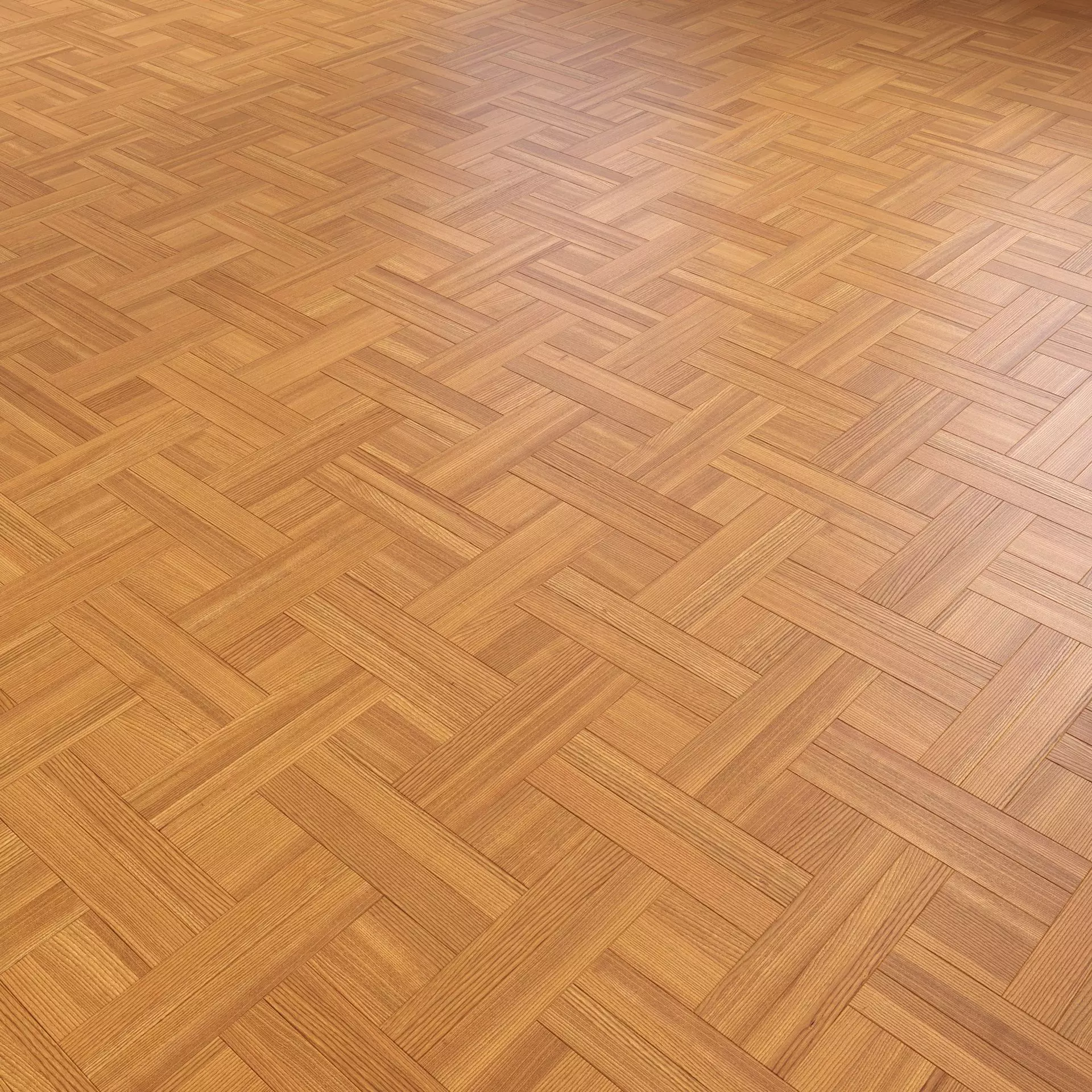 Parquet - Laminate - Wooden floor 2 in 1 Low-poly 3D model_1
