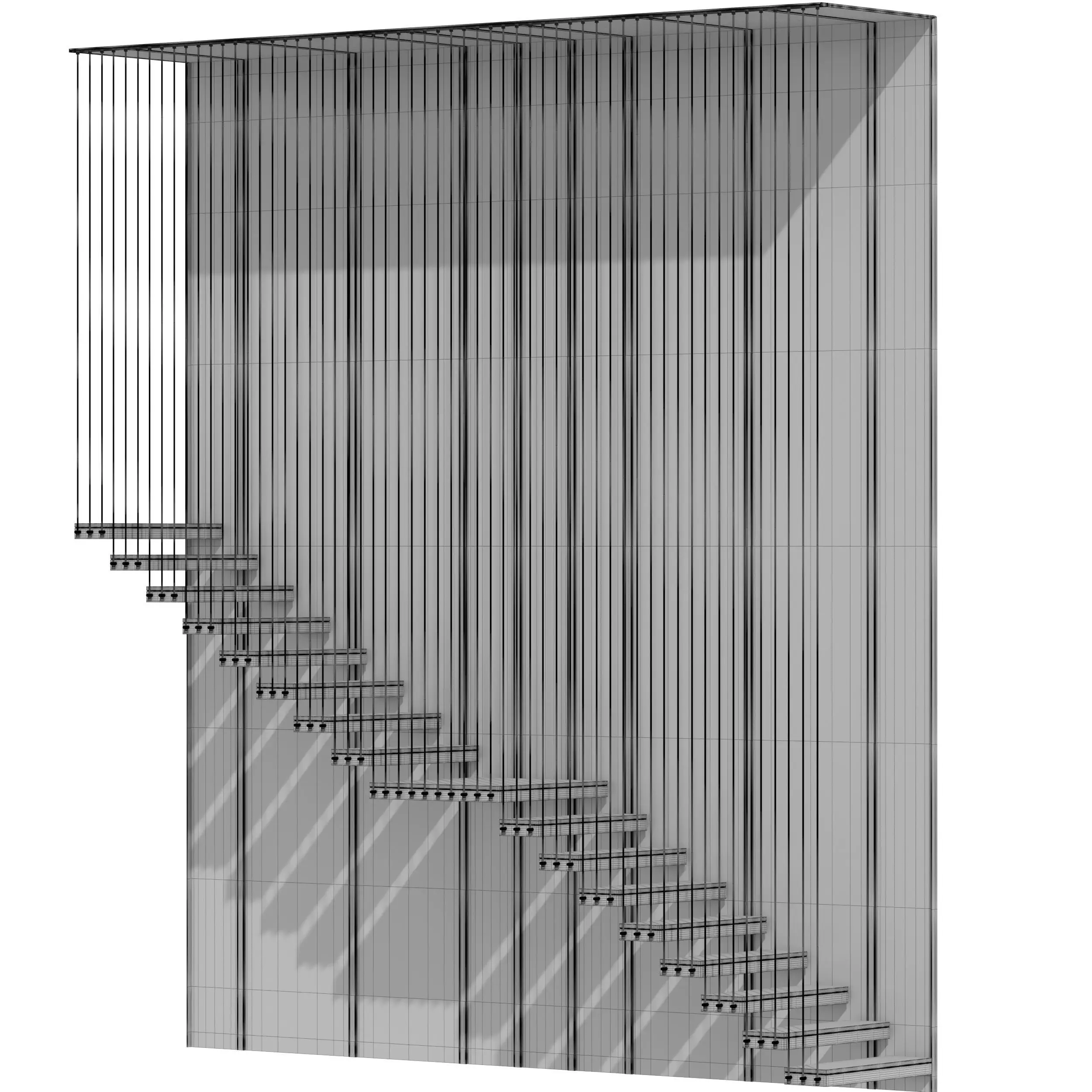 Staircase 05 3D model_7