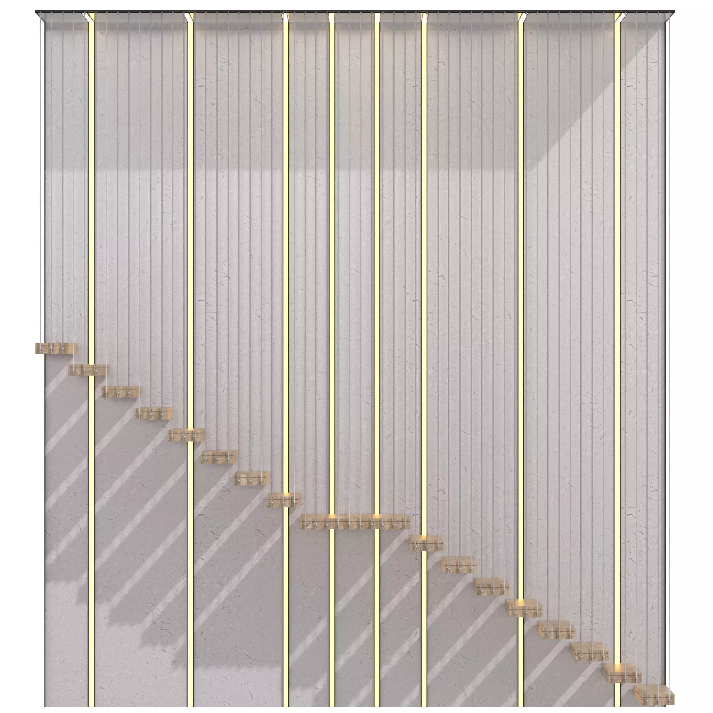 Staircase 05 3D model_1