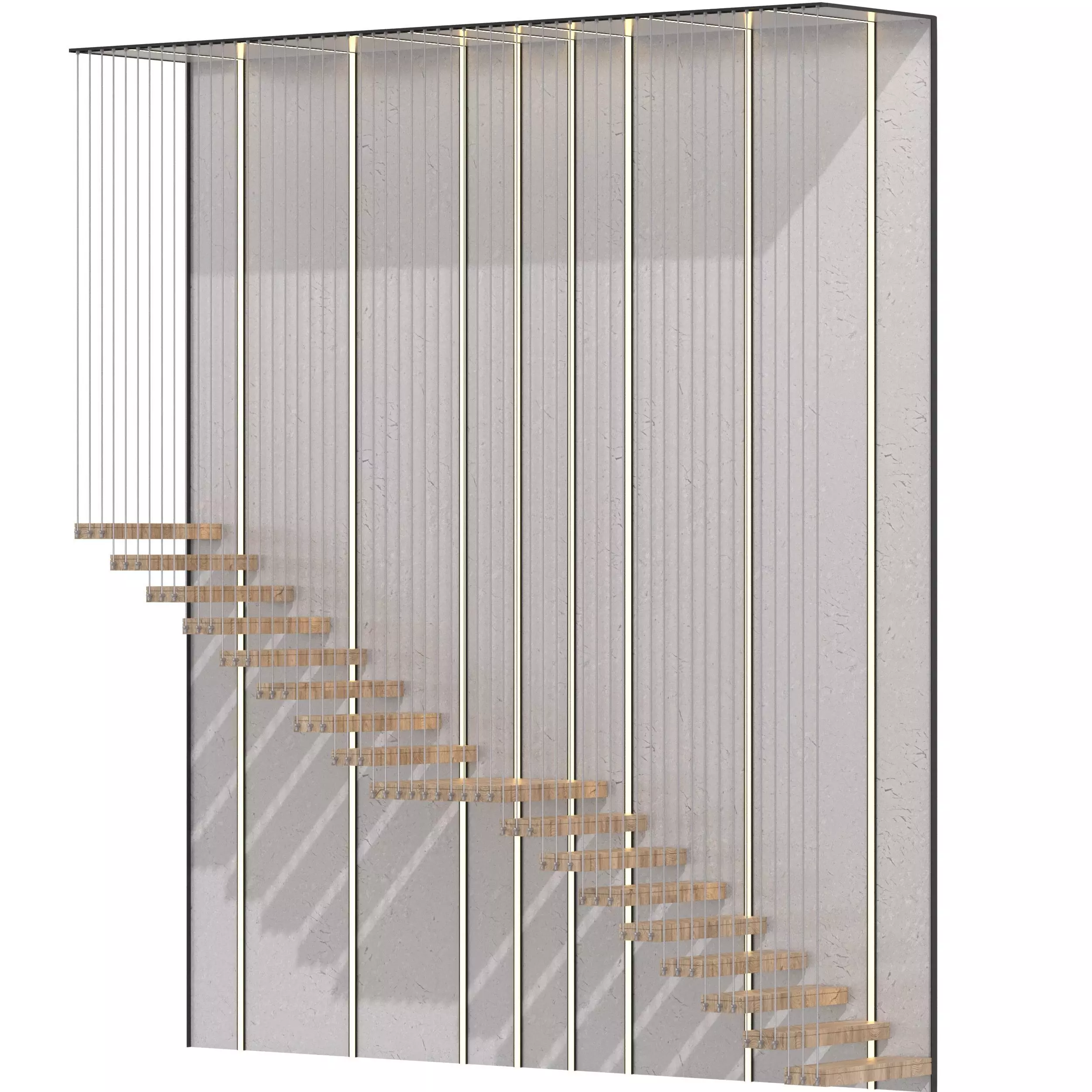 Staircase 05 3D model_0